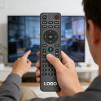 Télécommande vocale de remplacement pour applications domestiques, compatible avec les décodeurs TV, avec fonction d'apprentissage