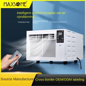 เครื่องปรับอากาศแบบพกพาขนาดเล็กกลางแจ้ง1900BTU ติดตั้งฟรีคอมเพรสเซอร์ทำความเย็นมือถือ<span class=keywords><strong>มุ้ง</strong></span>กันยุง - Product Image 5