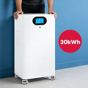 แบตเตอรี่ลิเธียมติดผนังที่ดีที่สุด 48v Powerwall 560ah 30kWh 5 10 Kwh 15kwh 20kwh 48v แบตเตอรี่พลังงานแสงอาทิตย์สำหรับระบบไฮบริด M16S200BL-V Powe - Product Image 1