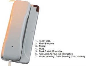 Orbita Offre Spéciale hôtel salle de bain mini téléphones muraux - Product Image 3