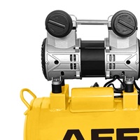 Compresseur d'air sans huile personnalisé avec logo, 25L, 110V/60HZ, 1.5HP, en cuivre, capacité d'air 110L/MIN