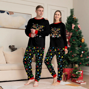 Custom <strong>Christmas</strong> 2026 New Products <strong>Christmas</strong> <strong>Couple</strong> Matching Pajamas Set <strong>Christmas</strong> <strong>Pyjamas</strong> Family Set - Product Image 3