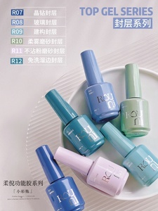 ROUNI NAIL Nouveau Gel Fonctionnel Couche de Base Renforcement Gule Gel Nivellement Couche de finition Nouveau modèle 2024 Salon de manucure Gel UV non toxique - Product Image 5