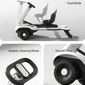 Voiture électrique à dérive pour enfants, directement de l'usine, voiture à dérive électrique pour enfants, véhicule électrique à monter, 12V puissant, cadeau de course pour enfants - Product Image 4