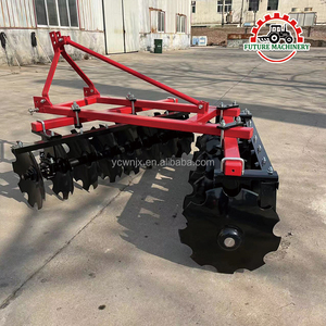 Erpice a dischi agricolo per la lavorazione del terreno, resistente ed efficiente, per la rottura del suolo, la livellatura e la miscelazione delle stoppie, a prezzo di fabbrica - Product Image 2