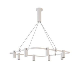 Hotel High-end Brass Track <b>Light</b> Led 24V Low Voltage Chandelier Circular Track Multi-head Decorative <b>Light</b> Modern Chandelier - Product Image 1