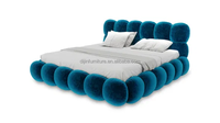 Système de sommier à ressorts, nouveau design élégant et rond pour lit