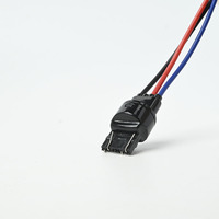 Arnés de cableado con conector macho 7443 W21/5W tipo Pigtail universal para automoción