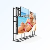 Video Wall LCD Samsung de 46 Pulgadas sin Bordes, Pantalla LCD 4x2, Controlador de Video Wall 4x4