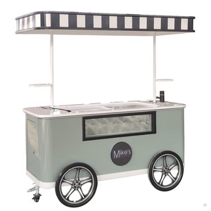 Carrello del gelato Mobile della spiaggia carrello del gelato dell'azoto liquido - Product Image 6