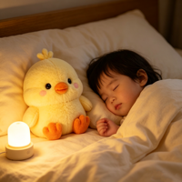 Peluche de poulet jaune personnalisée ODM OEM, adorable animal en peluche de canard pour bébé, jouet promotionnel doux pour enfants, cadeau décoratif