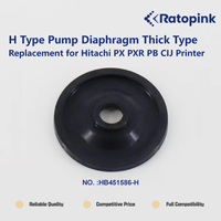 Diaphragme de pompe de type H Ratopink HB451586-H, type épais, remplacement pour imprimante Hitachi PX PXR PB CIJ