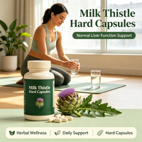 Capsules de Chardon-Marie en vrac à marque privée OEM – Complément Herbal