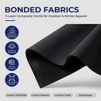 Tela Impermeable y Transpirable para Sudadera Softshell de Invierno 2 en 1, Material Personalizable al por Mayor