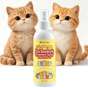 Spray para el Tratamiento de la Caspa en Gatos, Marca Privada, Natural, Hidratante, No Irritante, Calmante, para Piel Sensible de Mascotas - Product Image 1