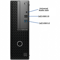 PC Desktop Barebone SFF OptiPlex 3000 Generasi ke-12, Bersih Tanpa Goresan, Grade A, Teruji Fungsional dan Beroperasi