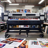 Impresora Lainkjet de 1.8 m con Tinta Eco Solvente para Impresión de Pancartas, Vinilos Flexibles, Señalización, Gráficos para Publicidad Exterior