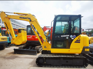 Mini pelle sur chenilles KOMATSU PC56-7/8 utilisée pelle de 5.3 tonnes avec roulement de boîte de vitesses de moteur à bas prix comme composants de base - Product Image 6