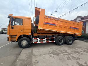 รถบรรทุกหนัก Shacman 371 แรงม้า รถดัมพ์ 6x4 ขับเคลื่อน 6 ล้อ เครื่องยนต์ดีเซลยูโร 3 พวงมาลัยซ้าย ความจุ 31-40 ตัน รถดัมพ์มือสอง เครื่องยนต์ Weichai - Product Image 3
