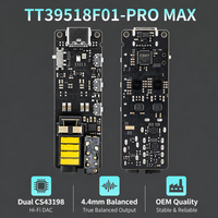 Module DAC/AMP Hi-Fi Haute Performance TT39518F01-PRO MAX avec double CS43198 PCM 768kHz DSD256, Fourniture en Gros Usine, OEM Usine, 4.4mm