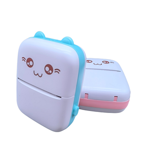 Xách tay mini Pocket Máy in đa chức năng giấy nhiệt BT điện thoại di động hình ảnh kỷ lục 57 Mét QR mã nhãn kỷ lục in ấn kho - Product Image 6