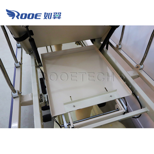 Radiolucent Patiënt Hydraulische Transportwagen Met Vijfde Ronde En Weging - Product Image 6
