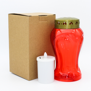 Fournisseur de bougies en gros, bougies LED sans fumée, électriques, décoration d'église, bougies de cimetière - Product Image 5