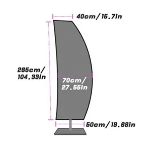 De Regenkap Outdoor Paraplu Cover Banaan Parasol Cover