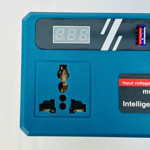 रिचार्जेबल पावर उपकरण बैटरी बुद्धिमान इन्वर्टर 21v/220v dc12v/5v यूएसबी पोर्टेबल आउटडोर DC-AV कनवर्टर में परिवर्तित - Product Image 6