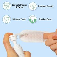 Vente en gros d'usine, emballage en boîte colorée, pâte dentifrice pour chats aux saveurs de bœuf et de poulet, dentifrice pour chiens et animaux de compagnie