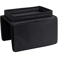 Repose bras de canapé à 5 poches, télécommande TV, fauteuil organisateur, plateau accoudoir de canapé suspendu avec organisateur