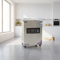 Machine de mise sous vide électrique à pression contrôlée 450TD pour fruits de mer, conservation des saveurs, usage commercial et domestique, en acier inoxydable 304