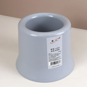 נירוסטה ידית שירותים מברשת חדר אמבטיה ניקוי מברשת סביב ראש שירותים קערה מנקה מברשת ו מחזיק - Product Image 5