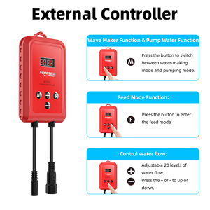 Bơm nước điện DC chìm 1500L~20000L/h 2.2~7M dùng cho đài phun nước, bể cá, ao cá, công suất 120W 150W 170W - Product Image 3