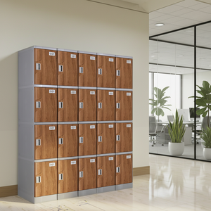 Armario de Almacenamiento Nuevo y Ensamblado al por Mayor para Oficina, Gimnasio y Uso en Exteriores - Armario de Ropa de Plástico Ecológico con Llave Electrónica - Product Image 1
