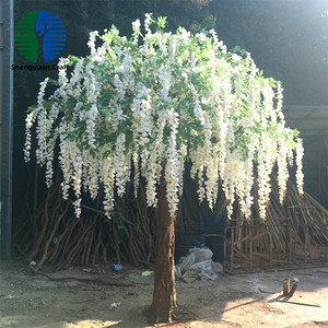Cây Cảnh Lớn Trang Trí Kỳ Lạ Hoa Nhân Tạo Cây Hoa Wisteria Nhân Tạo Indoo/Trang Trí Ngoài Trời Tất Cả Các Mùa - Product Image 1