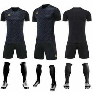 Camiseta de Fútbol KEIME/Karl <span class=keywords><strong>M</strong></span> para Hombre y Mujer, de Malla, Manga Corta, Cuello Alto, Diseño Sólido, Chaqueta Deportiva para Estudiantes - Product Image 3