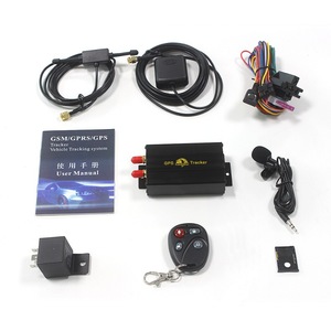Système de suivi de véhicule GPS TK103 GSM GPRS avec télécommande et kit de câblage - Product Image 1