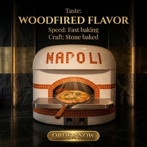 <span class=keywords><strong>Four</strong></span> <span class=keywords><strong>à</strong></span> pizza électrique au gaz en acier inoxydable, grand modèle industriel pour pizzeria et hôtel, protection contre la surchauffe des noix et des graines de soja - Product Image 1