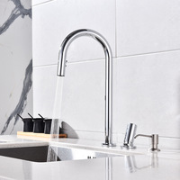 Robinet de lavabo de salle de bain en laiton non revêtu Weihao, robinet de cuisine en cuivre massif pour évier de comptoir, robinet de lavage de légumes