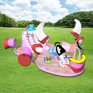 Parque Infantil Inflable Comercial de PVC con Certificación CE, Carpa Burbuja Transparente para Niños con Pelotas Oceánicas, 3 Años de Garantía - Product Image 1