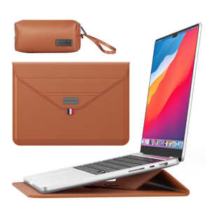 Nueva Bolsa De sobre para funda de tableta Litchi patrón PU bolsa de transporte de cuero impermeable ultrafino FORRO DE PROTECCIÓN maletín portátil - Product Image 3