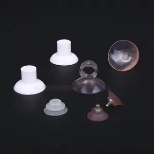 Injection Molded EPDM Suction Cups transparent PVC Suction Cup Diameter 30mm