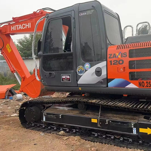 Modelo de cuchilla usada HitachiZX120 12ton Excavadora hidráulica sobre orugas mejor precio excavadora baja horas máquina EPA/CE - Product Image 1