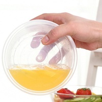 Wegwerp Ronde Vorm Doorzichtige Deli Containers Milieuvriendelijke Transparante Plastic Kom 250Ml Wegwerp Doorzichtige Fruitschalen Met Deksel