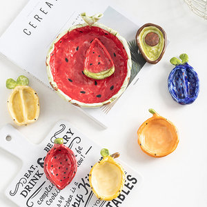 Ciotola colorata a forma di frutta del <span class=keywords><strong>drago</strong></span> di carota di cipolla in ceramica dipinta a mano - Product Image 4