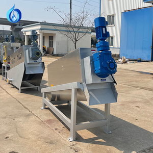 220V vít Báo Chí bùn khử nước máy xử lý nước 1 năm bao gồm động cơ bơm mang hộp số lọc bể nước rơi - Product Image 5