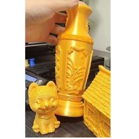 Printer 3D Industri untuk Figur Anime Plastik dari Cina, Ekstruder Material PLA untuk Figur Aksi, Printer 3D 600mm*600mm*1000mm