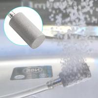 HENGKO Métal poreux fritté SS Nano Bubble Diffuser Diffusion Stone 2 0.5 microns Air Sparger Aération Bière Carbonation Stone