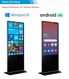 Sản Phẩm Trưng Bày Màn Hình Cảm Ứng Đứng Trên Sàn 43 49 55Inch Máy Phát Quảng Cáo Trong Nhà - Product Image 3